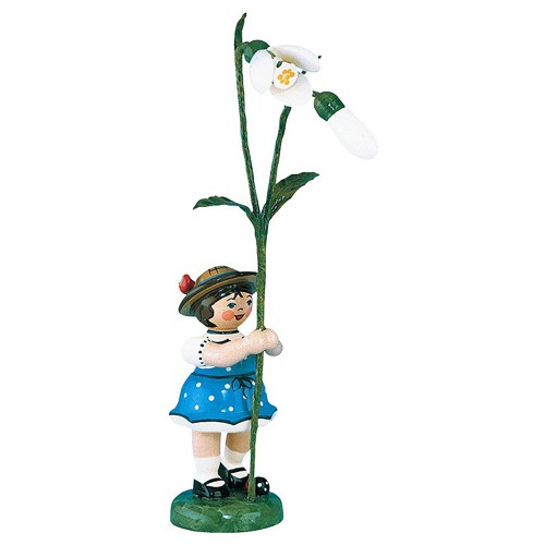 Hubrig - Blumenmädchen mit Schneeglöckchen