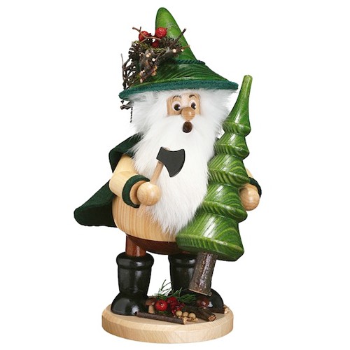 Räuchermann Waldwichtel Baummauser grün