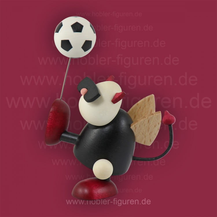 Teufelchen Gustav Fußball Hochschuss