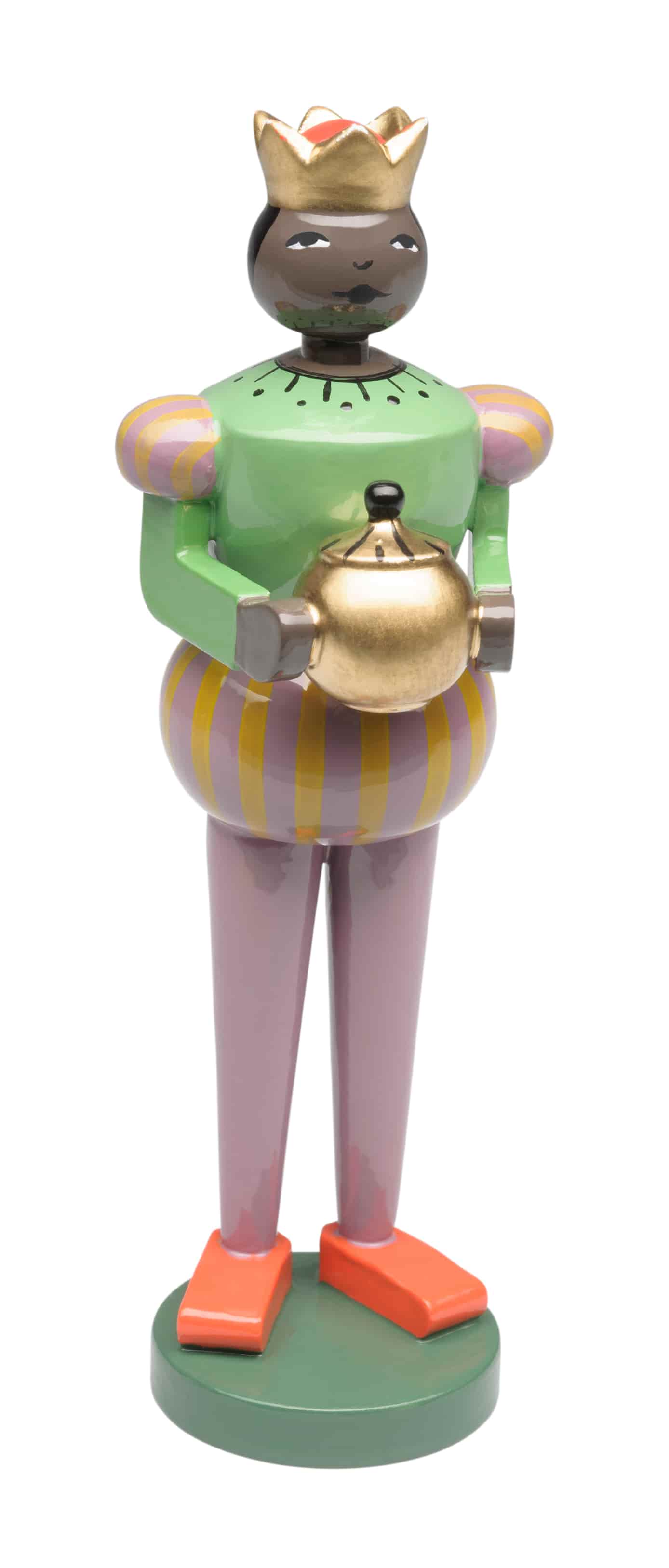 König Caspar stehend aus Krippenszene