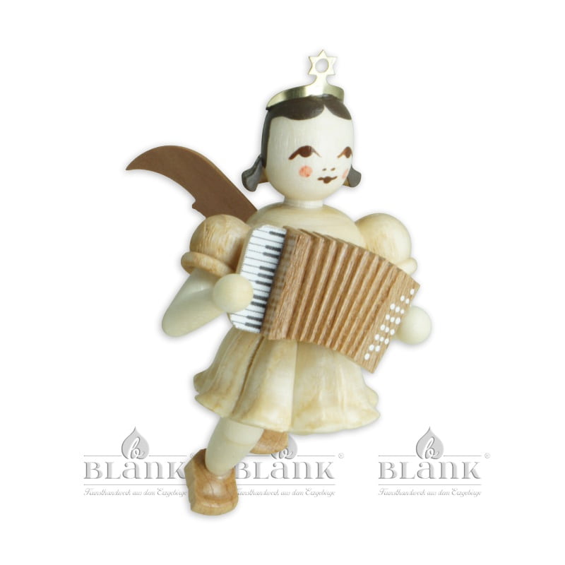 Blank - Schwebeengel mit Akkordeon