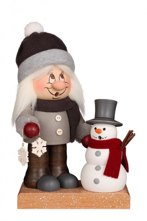 Räuchermann Wichtel Winterkind