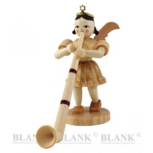 Blank - Kurzrockengel natur mit Alphorn