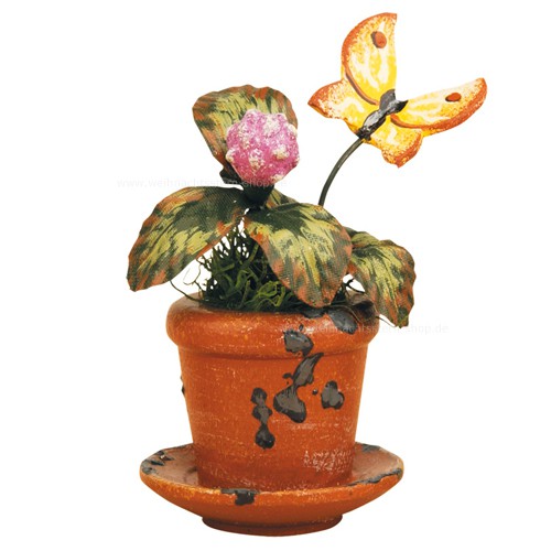 Hubrig - Blumentopf Kleeblume