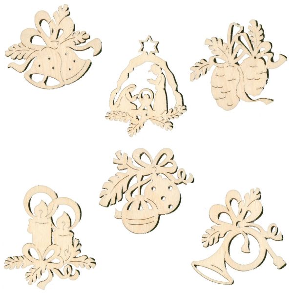 Baumschmuck Schleife 6er-Set