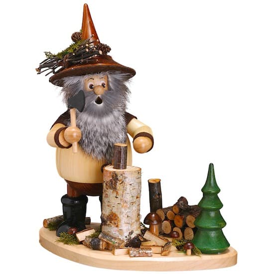 Räuchermann Waldwichtel Holzhacker