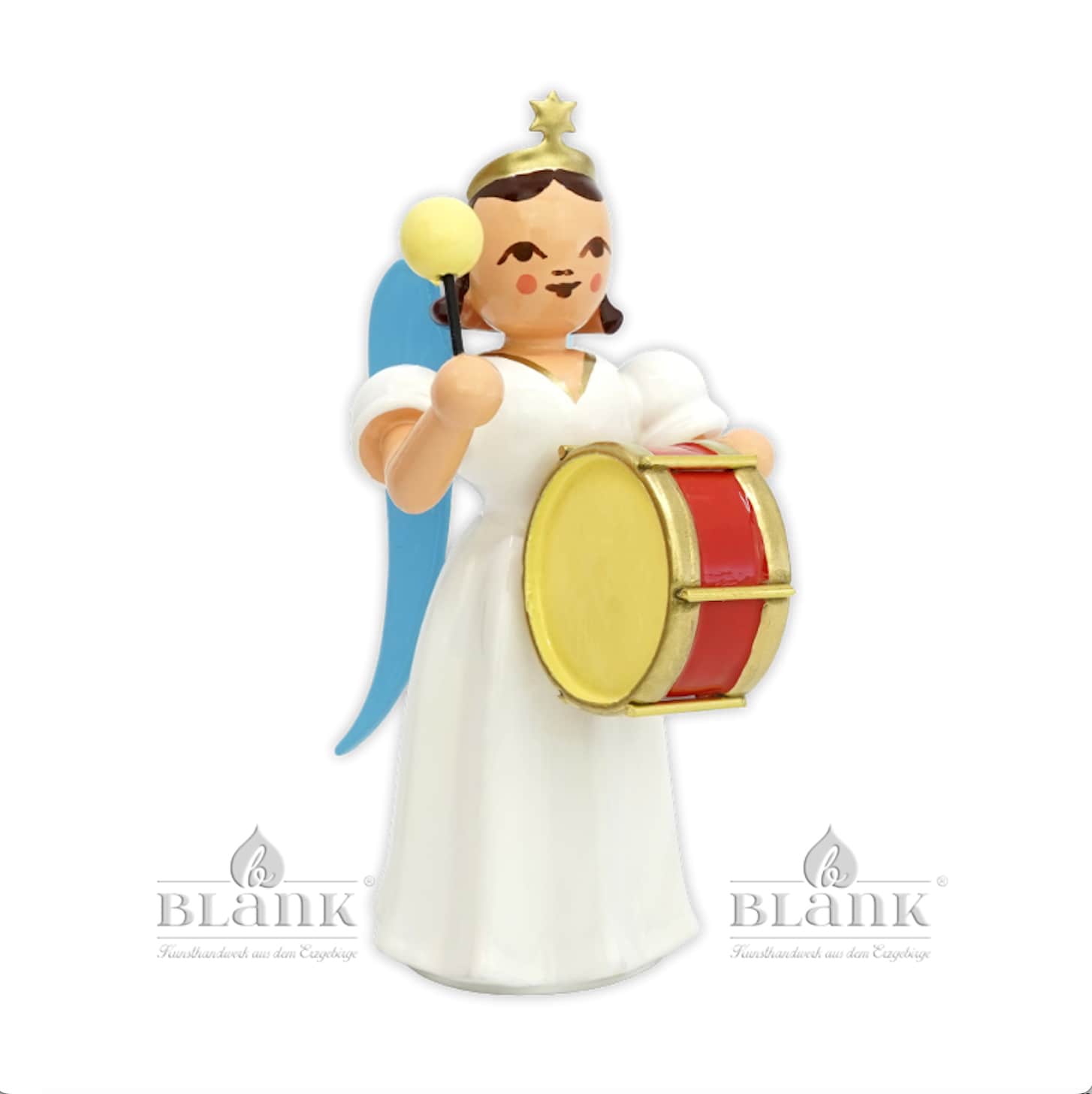 Blank - Langrockengel farbig mit Pauke