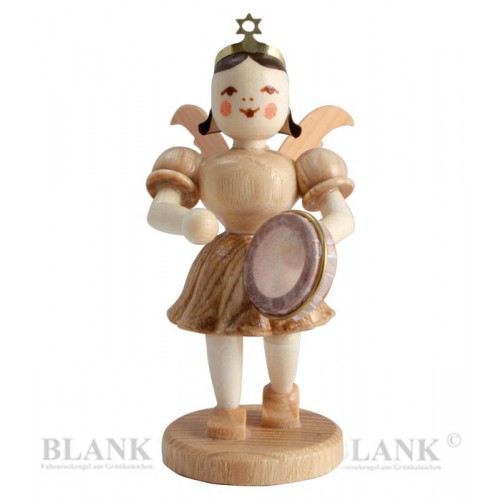 Blank - Kurzrockengel natur mit Tamburin - Auslaufartikel