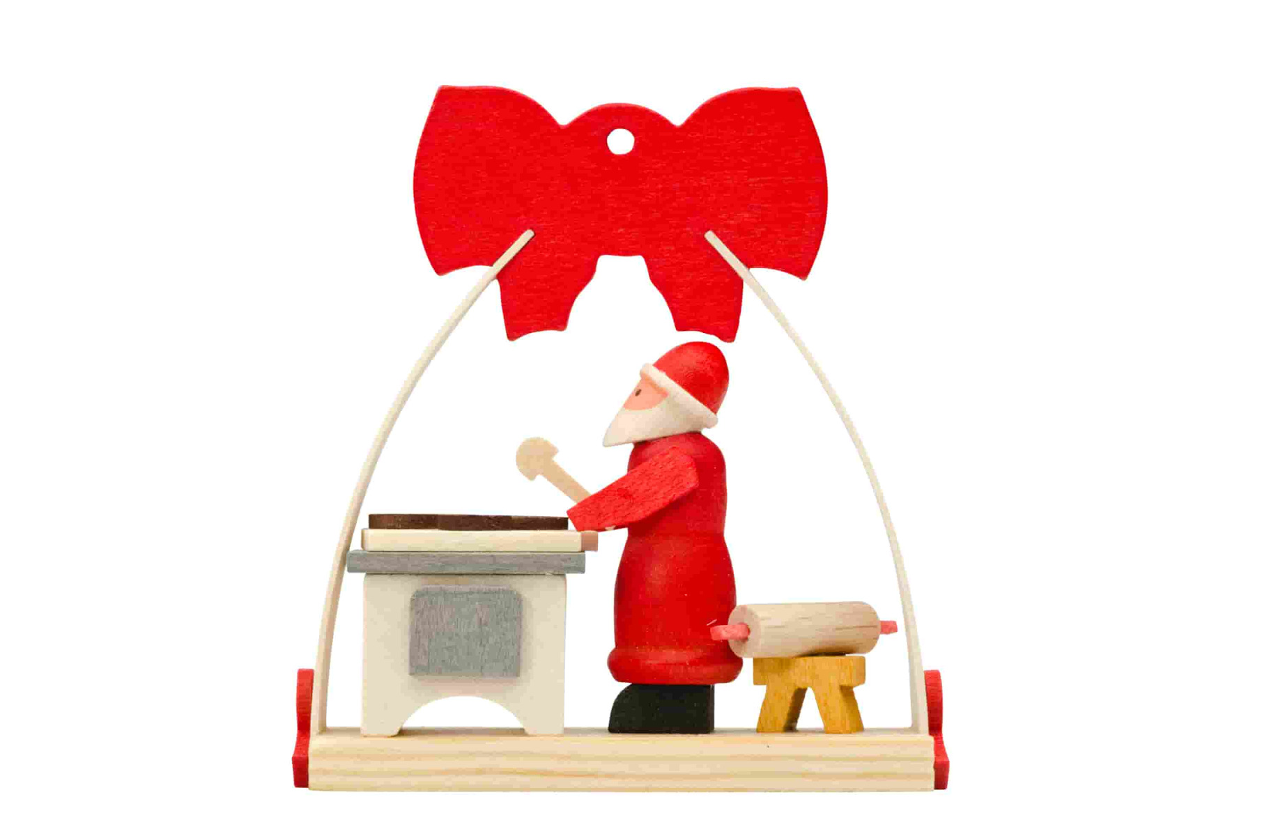 Schleife mit Bäckerei als Baumschmuck