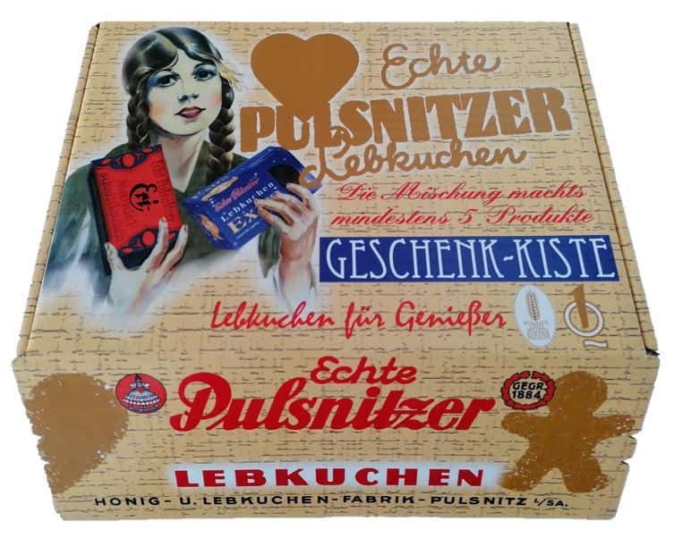 Geschenkkarton Lebkuchen "Nostalgie"