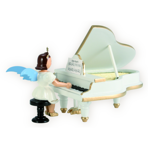 Blank - Kurzrockengel farbig am weißen Flügel