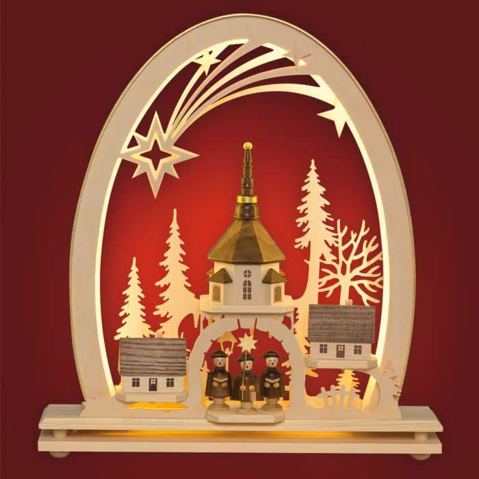 Seidelbogen Seiffener Kirche