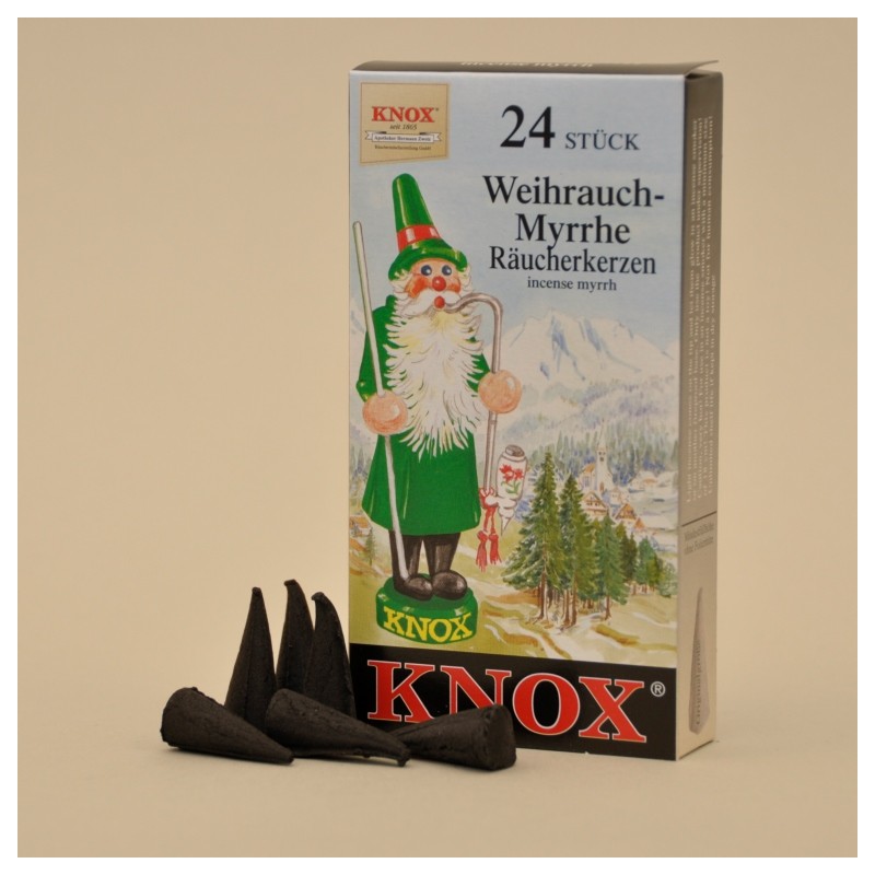 KNOX Räucherkerzen Weihrauch-Myrrhe 24 St. / Pkg.