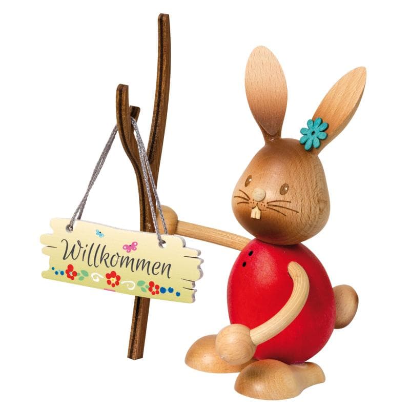 Stupsi Hase "Willkommen"