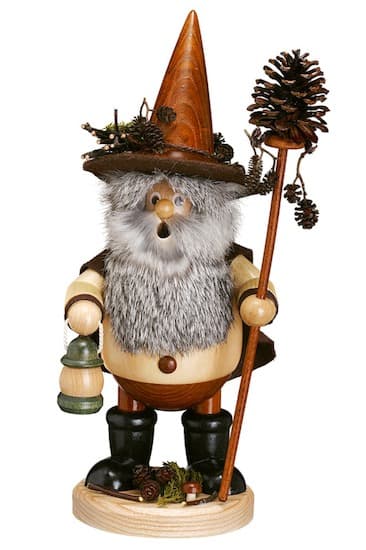 Räuchermann Waldwichtel Zapfensammler natur