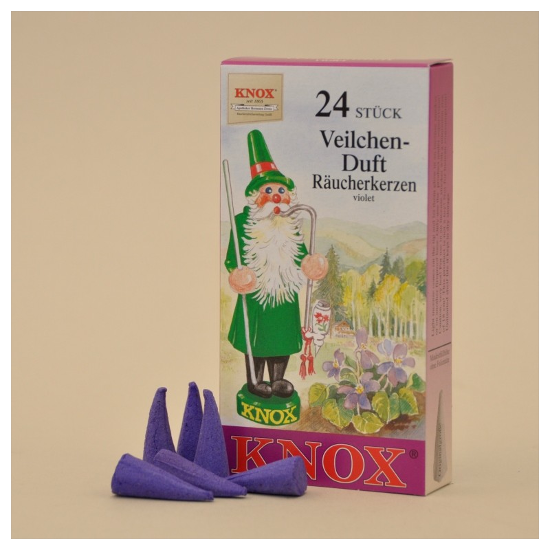 KNOX Räucherkerzen Veilchen 24 St. / Pkg.
