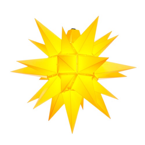 Original Herrnhuter Stern für außen ø ca. 40 cm gelb (A4)