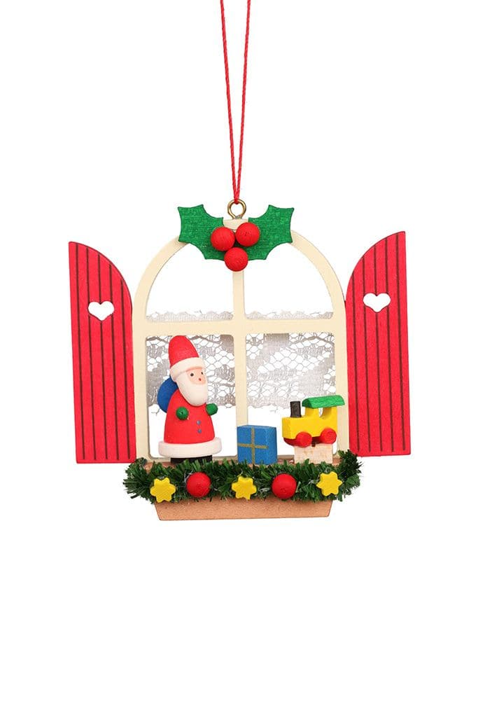 Baumbehang Adventsfenster mit Niko