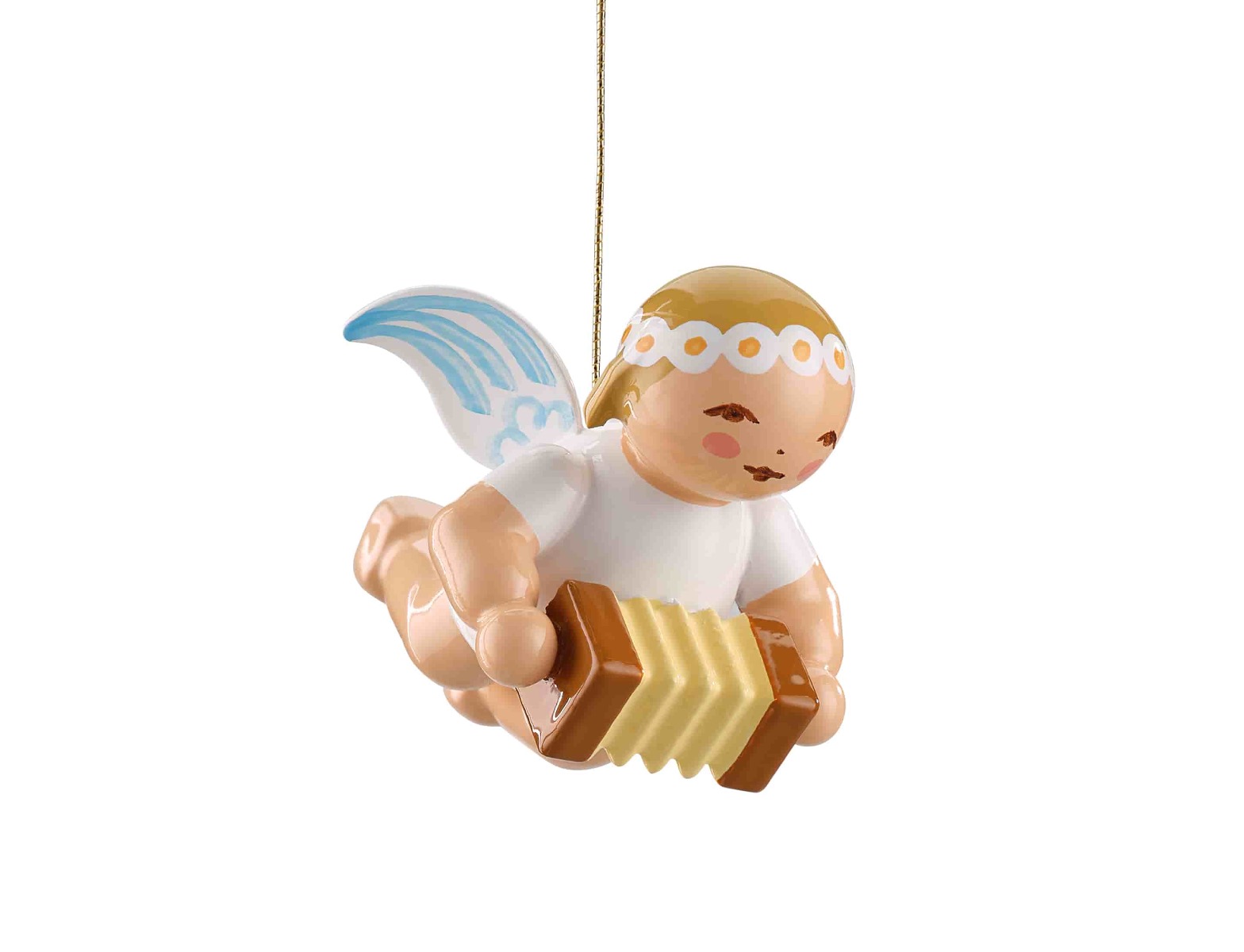 Schwebeengel klein mit Harmonika