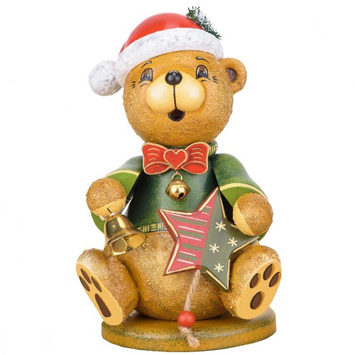 Hubrig - Räucherwichtel Teddy Weihnachtsklaus 20 cm
