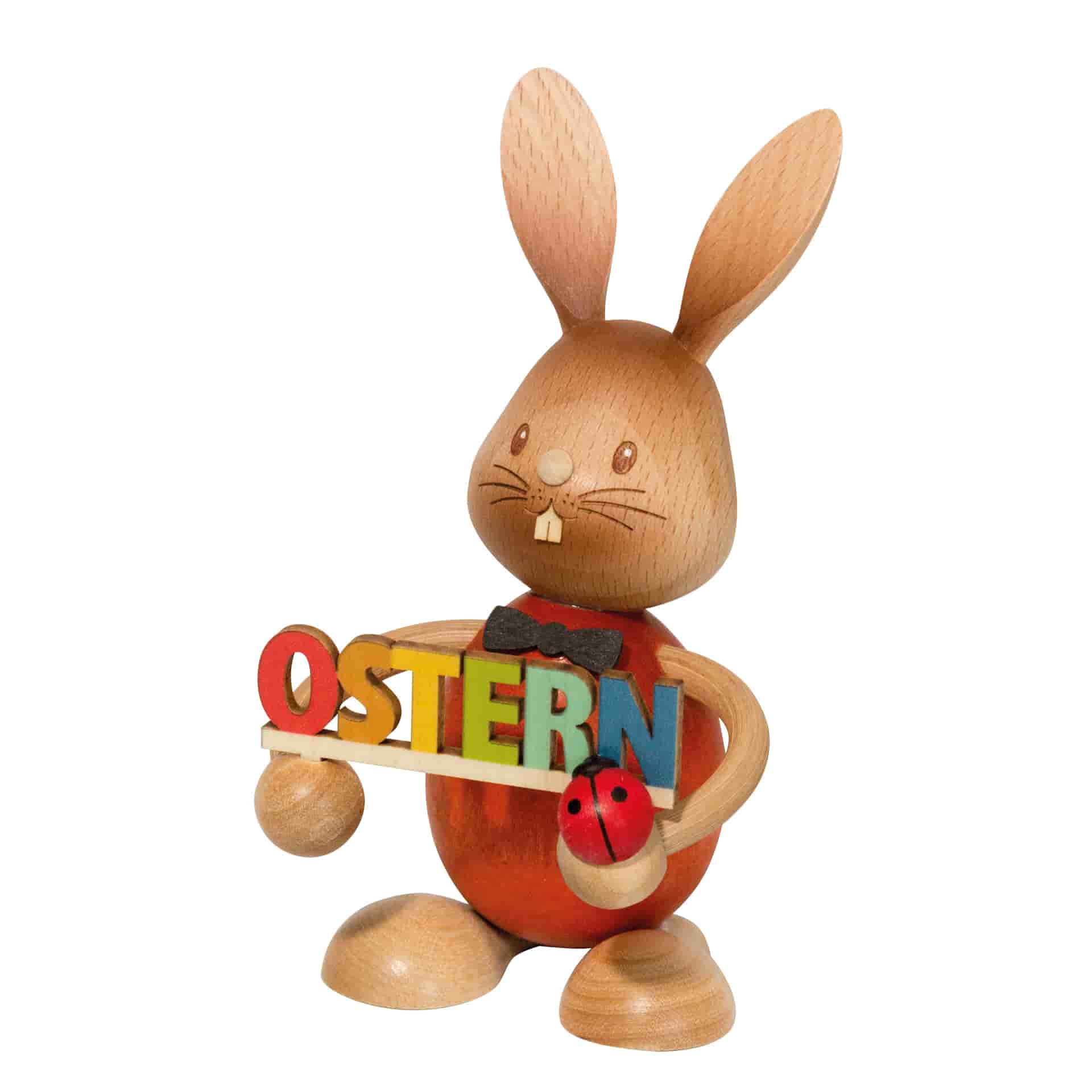 Stupsi Hase mit Schriftzug Ostern