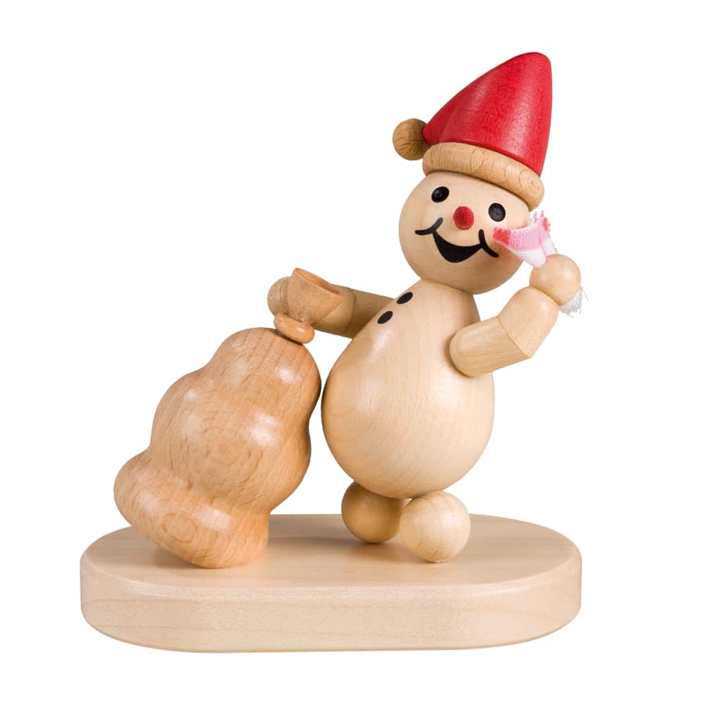 Schneemann Junior Weihnachtswichtel mit Sack, rote Mütze