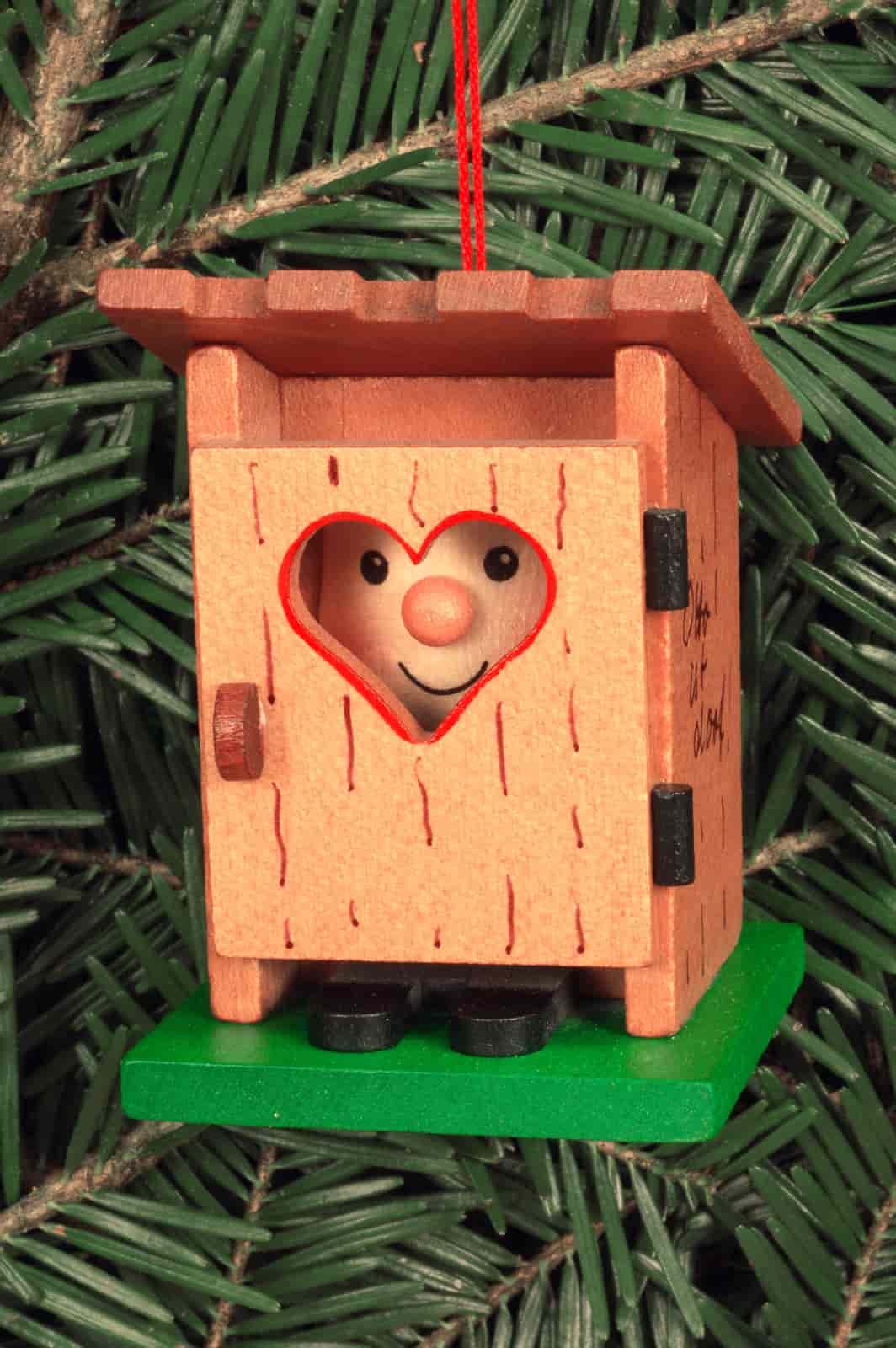 Baumbehang Häusl braun - Auslaufartikel