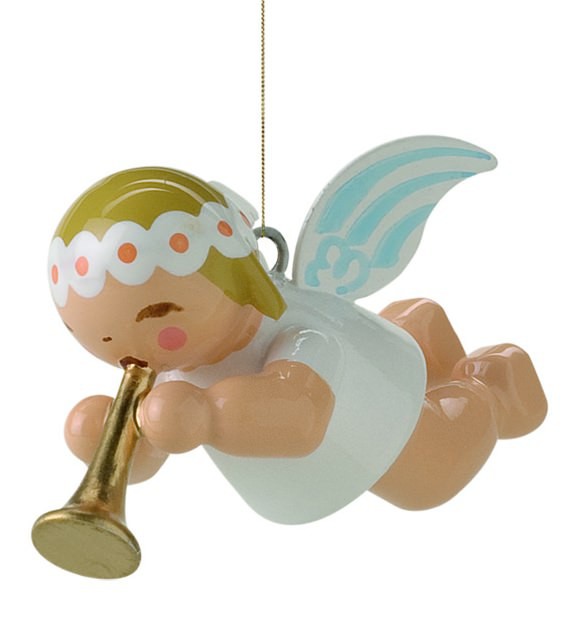 Schwebeengel klein mit Flöte