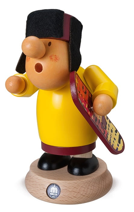 Räuchermann Müllerchen Snowboarder