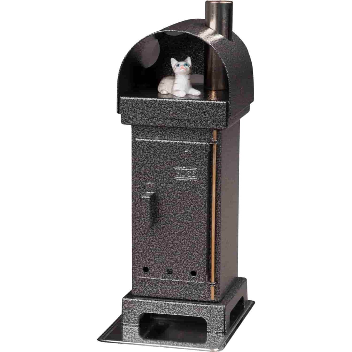 Kaminofen "Der Dekorative" silber