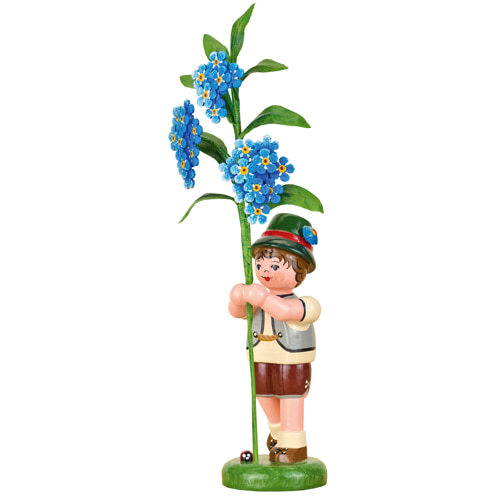 Hubrig - Blumenjunge mit Vergissmeinnicht