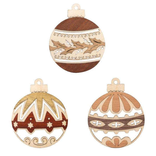 Baumschmuck Christbaumkugeln 6er-Set