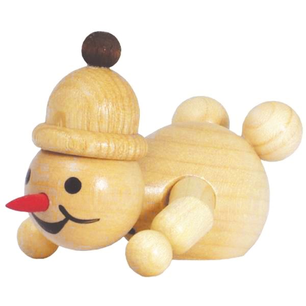 Schneemann Junior Bauchklatscher ohne Schlittschuh