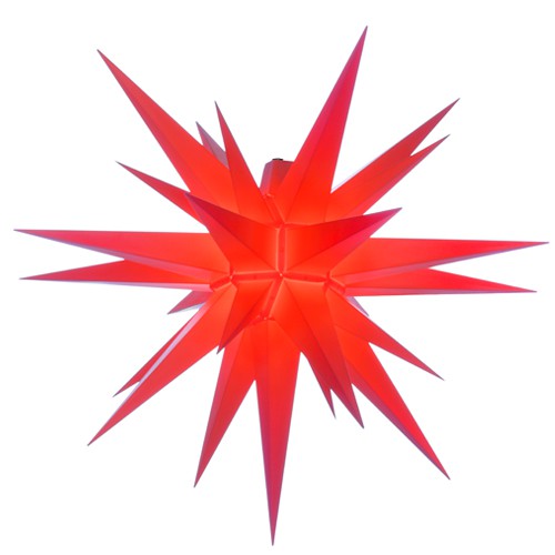 Original Herrnhuter Stern für außen ø ca. 68 cm rot (A7)