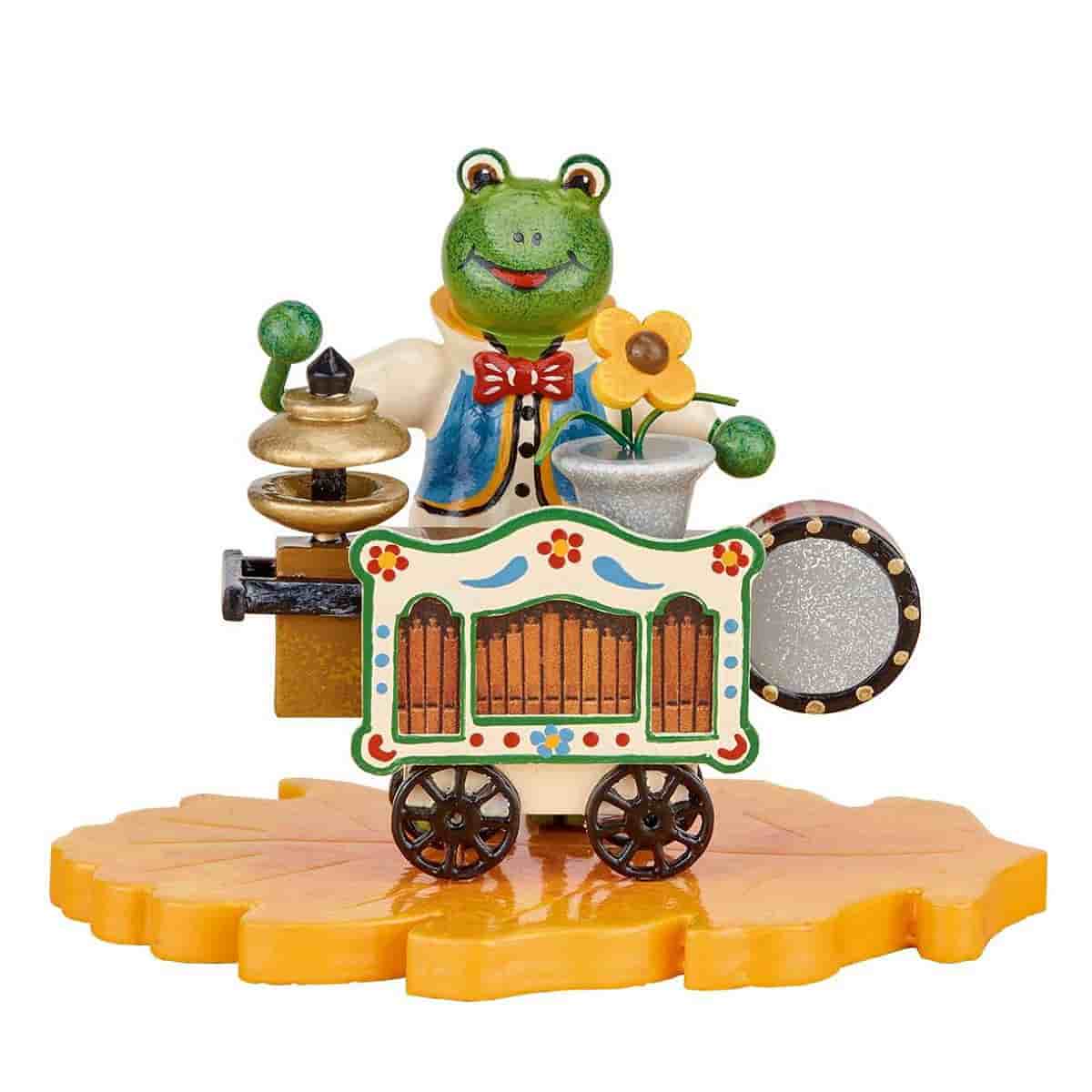 Hubrig - Frosch Drehorgelspieler