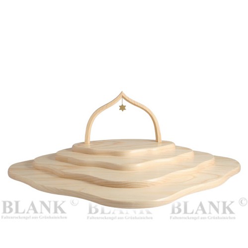 Blank - Wolke mit 4 Etagen und Bogen