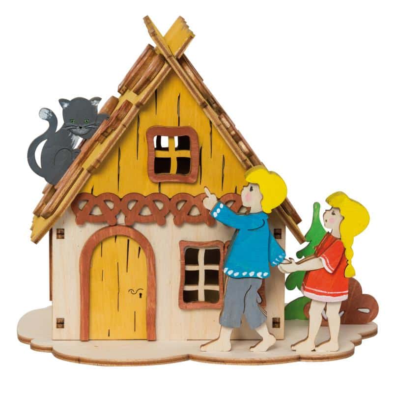Bastelset Spardose Hänsel & Gretel - Auslaufartikel