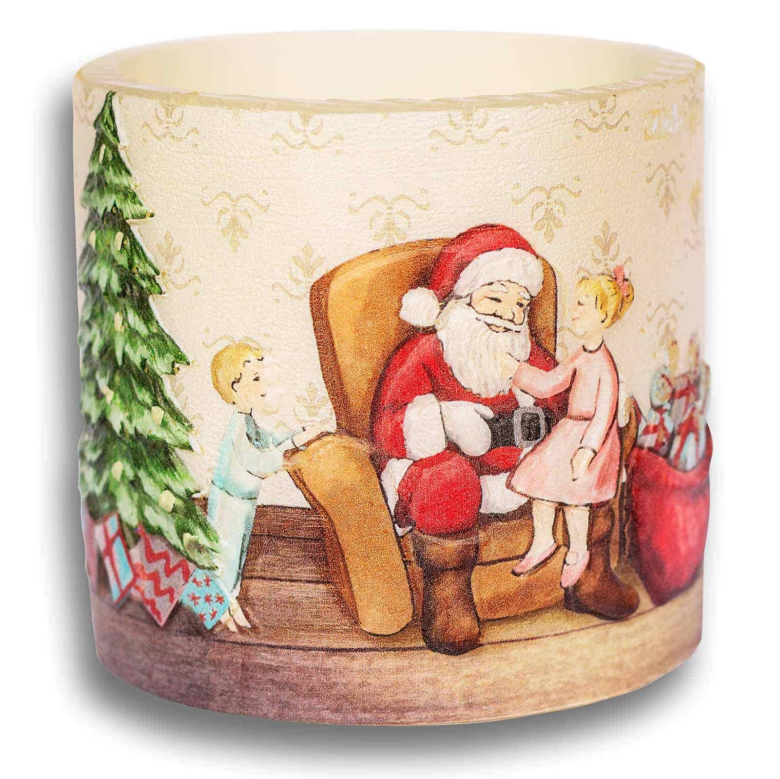 Lampionkerze Weihnachtsabend 100mm