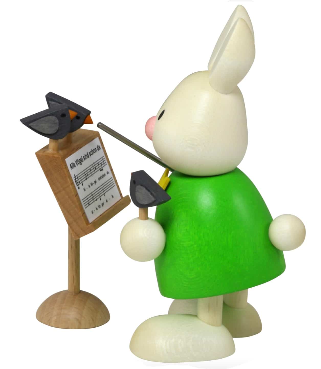 Kaninchen Max als Dirigent