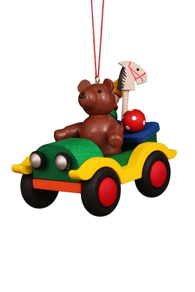 Baumbehang Auto mit Teddy