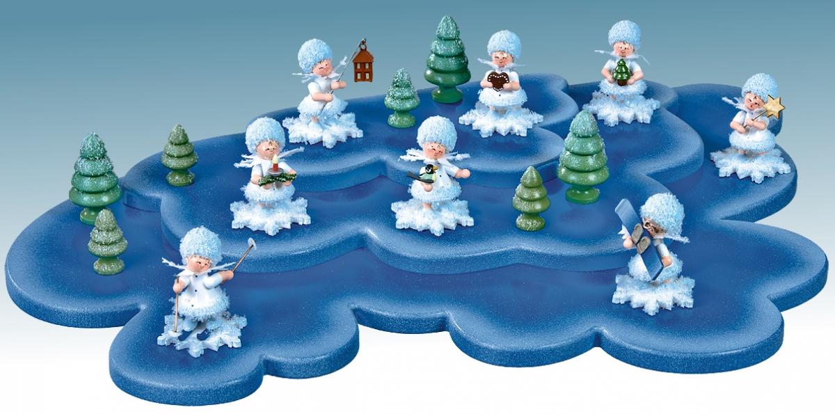 Schneeflöckchen - Wolke 3 Etagen