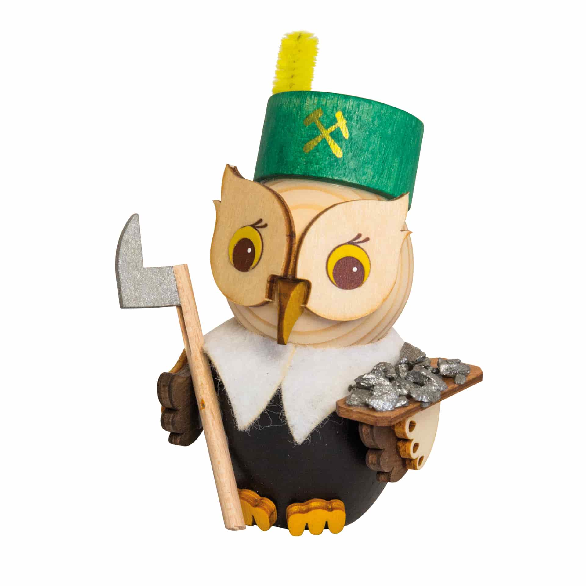 Mini Eule Bergmann