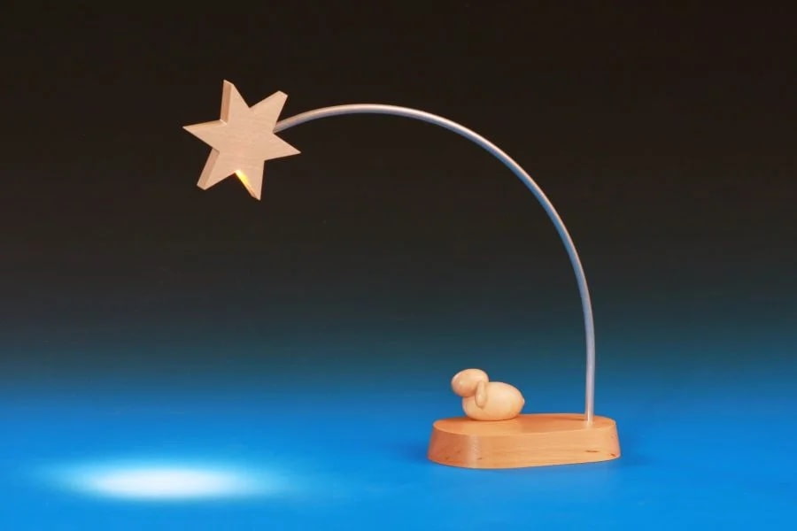 Stern mit Lamm, elektrisch