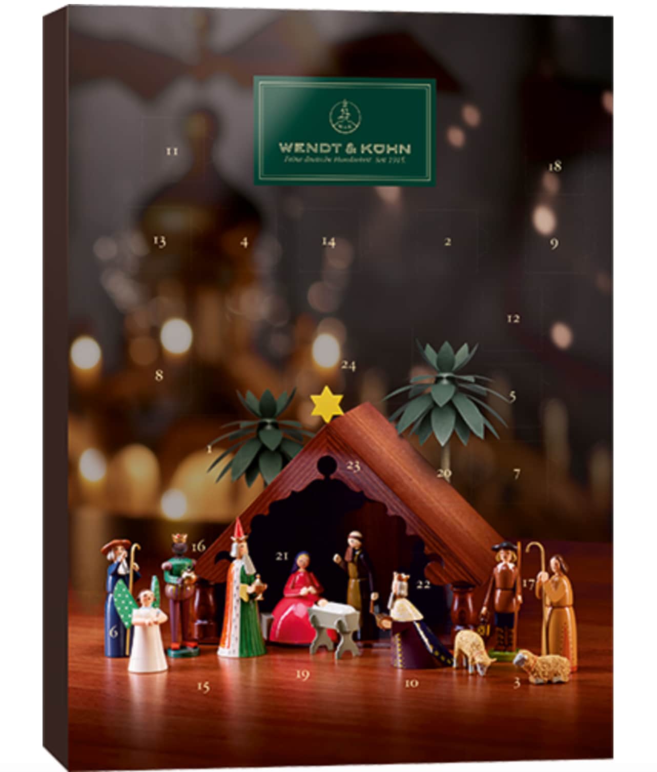 Adventskalender 2026 mit Figur