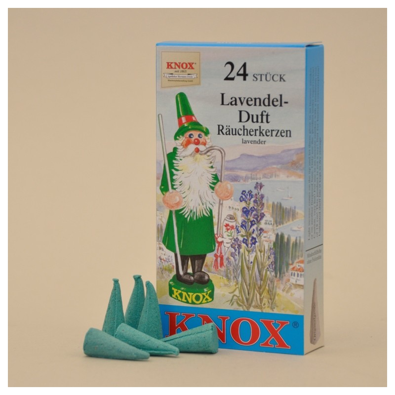 KNOX Räucherkerzen Lavendel 24 St. / Pkg.