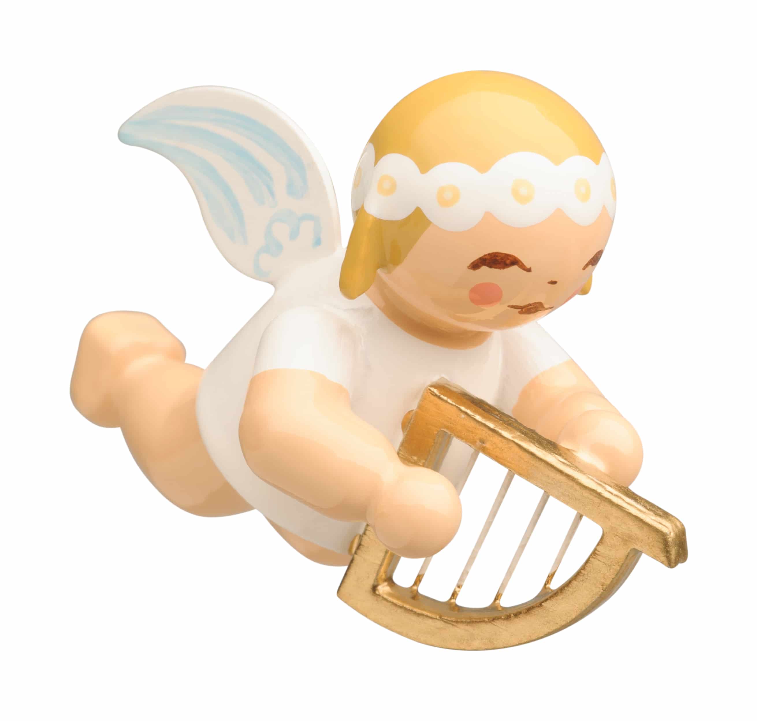 Schwebeengel klein mit Harfe