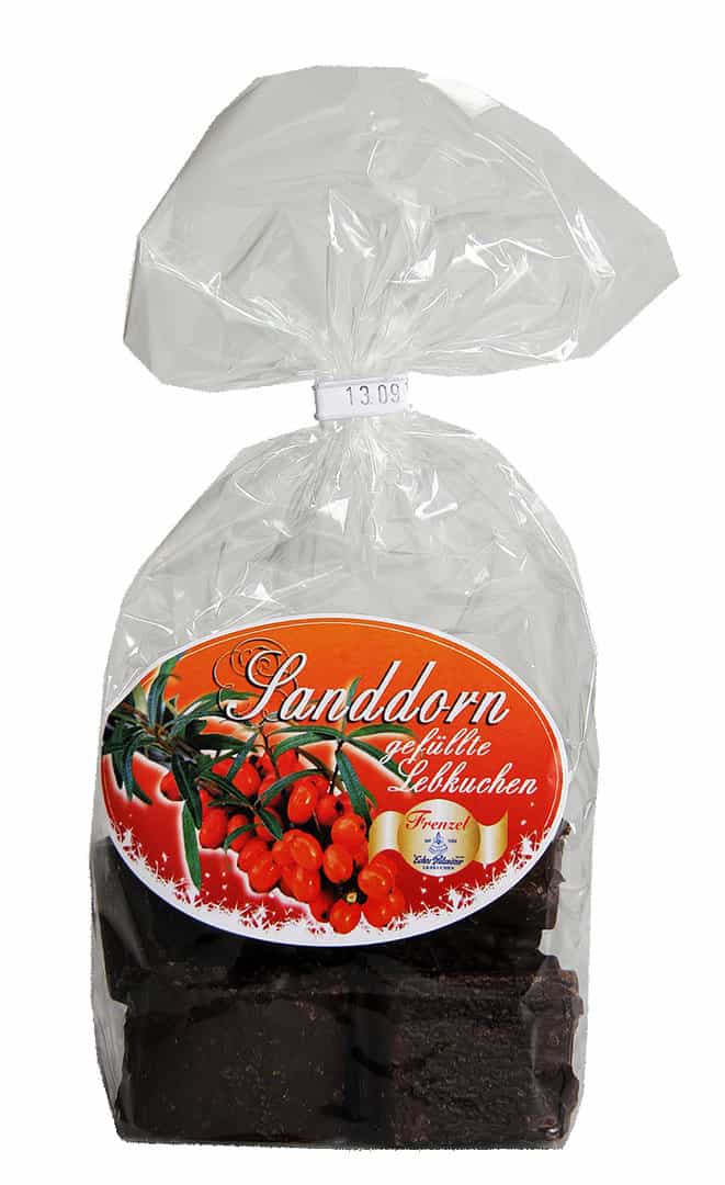 Gefüllte Spitzen mit Sanddornfüllung 200 g