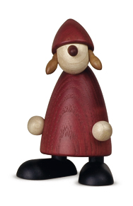 Weihnachtsfrau, stehend