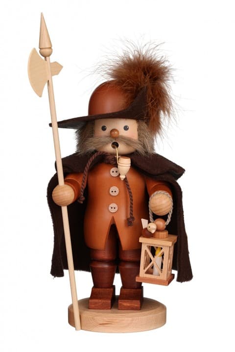 Räuchermann Nachtwächter natur