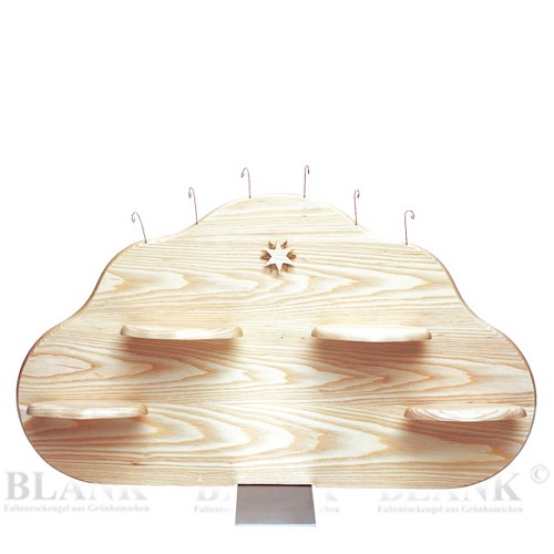 Blank - Wolkenrückwand für 3 & 4 Etagenwolke